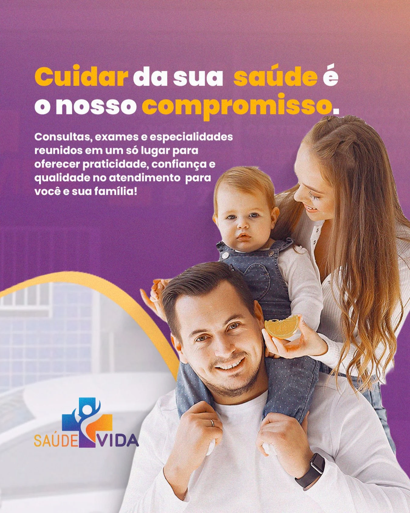 Publicação 2 do Instagram da Clínica Saúde Vida