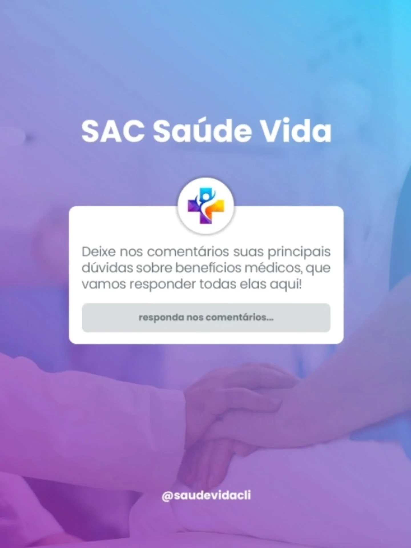 Publicação 8 do Instagram da Clínica Saúde Vida